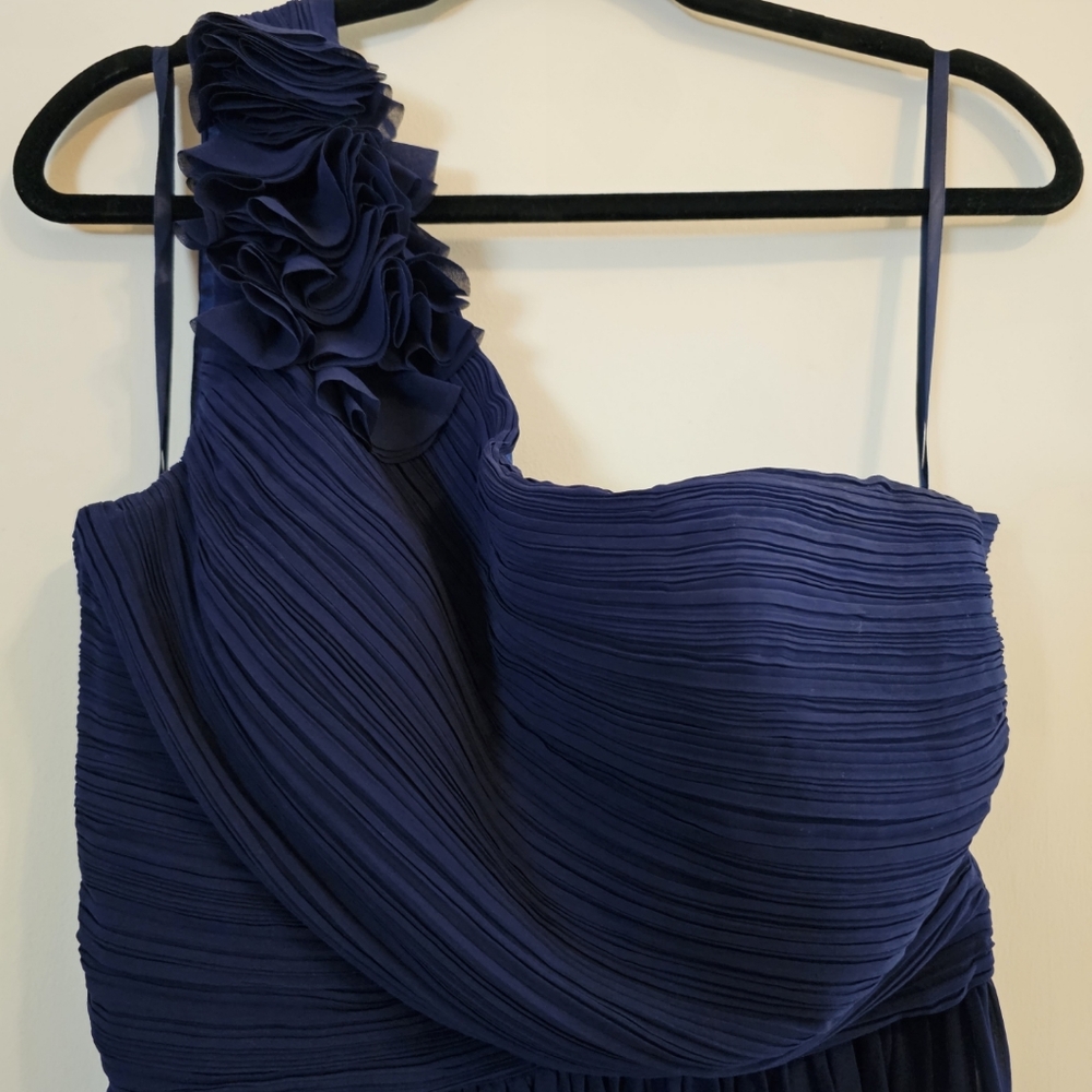 Women's elegant one shoulder maxi dress